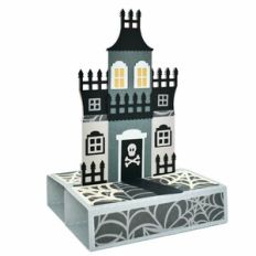 Slide and Stand Card Haunted House