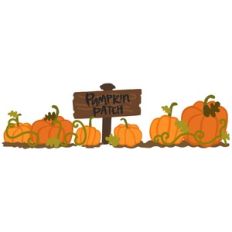 Pumpkin Patch Border