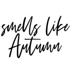 smells like autumn