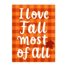 I Love Fall Most of All