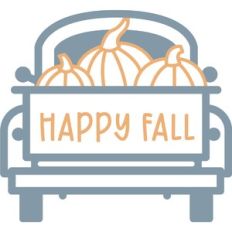 Happy Fall Pumpkins Truck