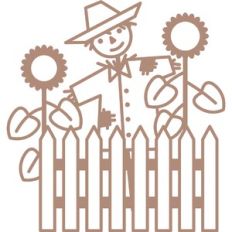 Scarecrow Sunflowers