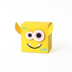Monster Cube Box Yellow