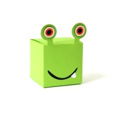 Monster Cube Box Green