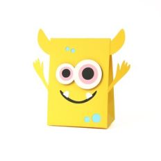 Monster Treat Box Yellow