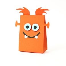 Monster Treat Box Orange