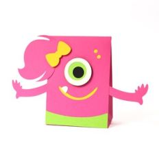 Monster Treat Box Pink