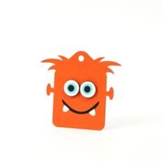 Monster Tag Orange
