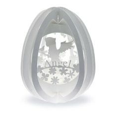 3 layered pop up egg angel