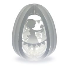 3 layered pop up egg teddy bear