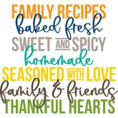 family recipes