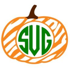 Monogram Pumpkin