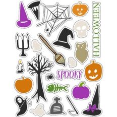 ML Halloween Super Icons Stickers