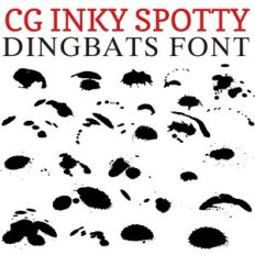 Cg inky spotty dingbats