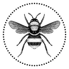 Bee stamp