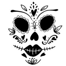 Fancy Skull Face