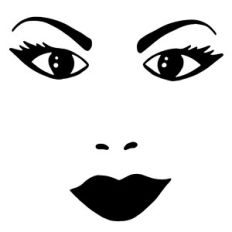 Halloween Witch Face