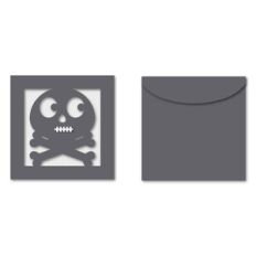 skull envelope treat bag