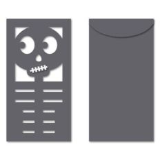 skeleton envelope treat bag
