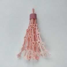 Tassel with Hearts
