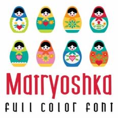 Matyroshka Full Color Font