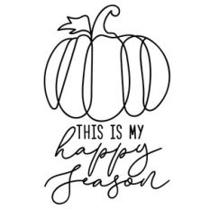 Happy Season Pumpkin