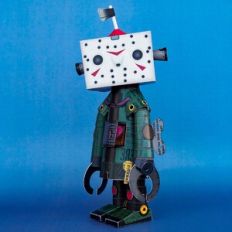 horror mask robot