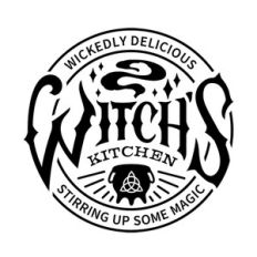 Witch's Kitchen Round Sign