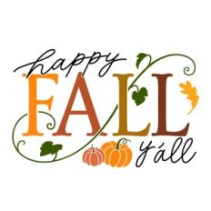 Happy Fall Y'all 10x15 Landscape