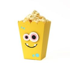 Monster PopCorn Box Yellow