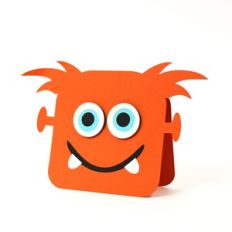 Monster Card Orange