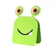Monster Card Green