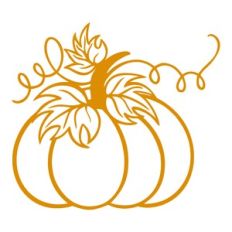 Silhouette Pumpkin