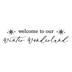 welcome to our winter wonderland
