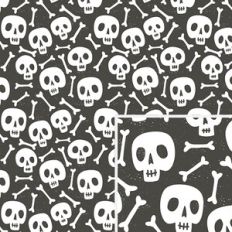 Skull and Bone Pattern