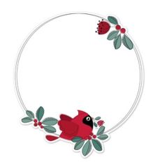 garland cardinal bird