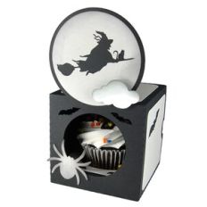 Halloween Witch Cupcake Gift Box