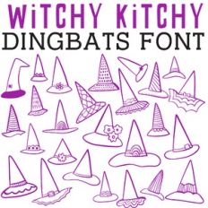 CG Witchy Kitchy Dingbats