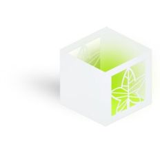 leaf candle votive lantern box