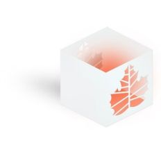leaf candle votive lantern box