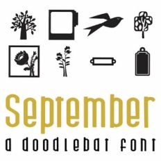 September Doodlebat Font