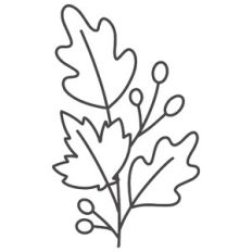 Leaf Outline Bouquet