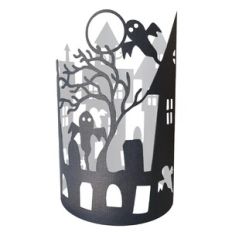 Spooky Halloween Village Lantern
