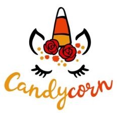 Candy Corn Unicorn