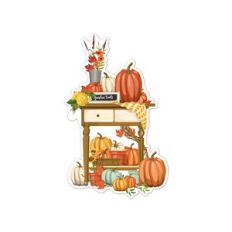 Autumn Desk