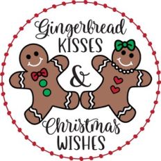 Gingerbread Kisses and Christmas Wishes