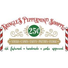 Kringle's Peppermint Shop - Christmas Design
