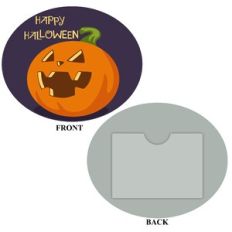 Jack O lantern gift card holder