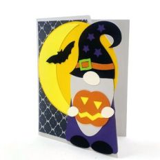 Gnome Halloween Card