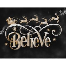 Believe Christmas Printable